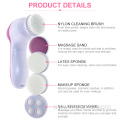 Waterproof 5 In 1 Electric Facial Cleansing Brush